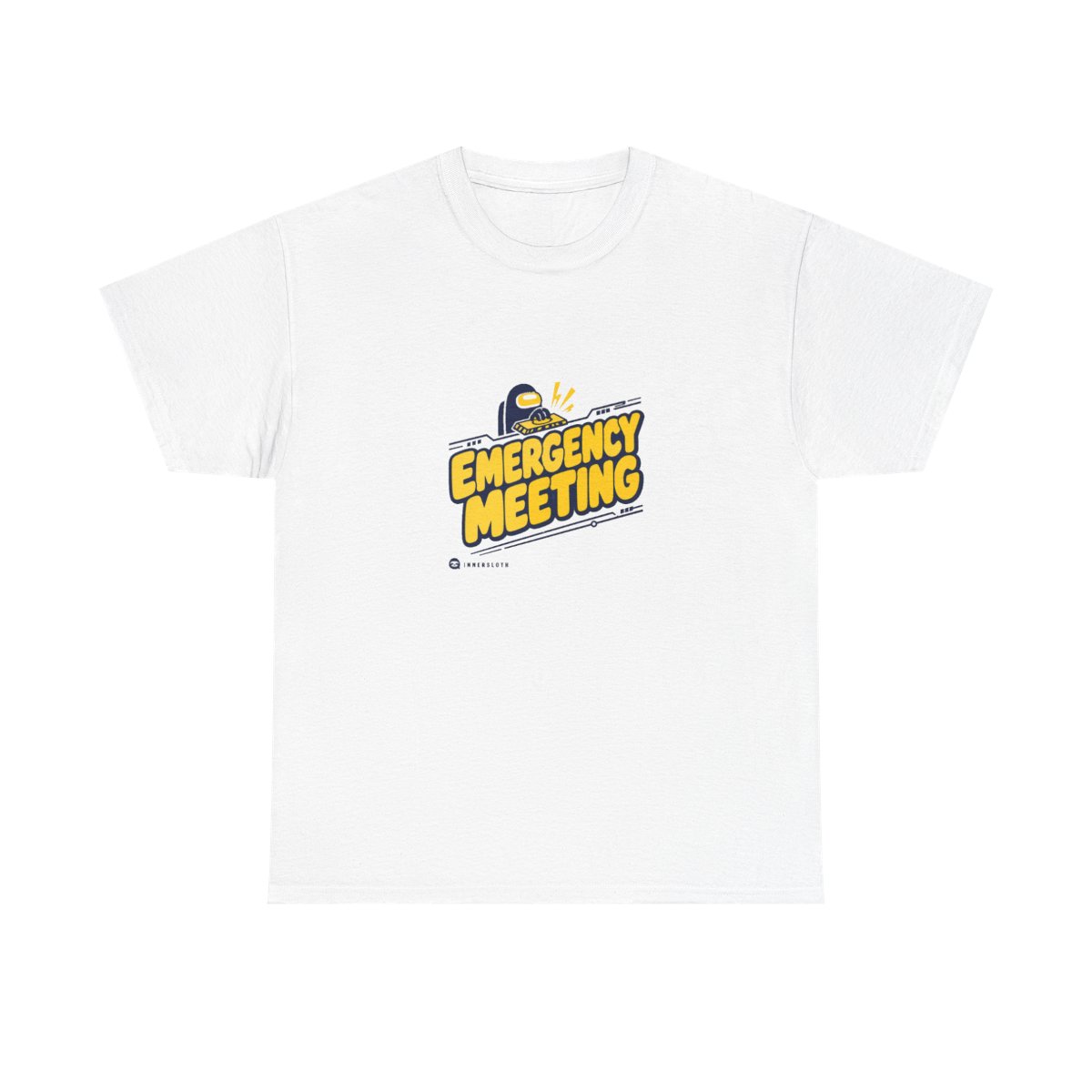 Among Us "Emergency Meeting" Unisex Tee — official Among Us T-Shirts