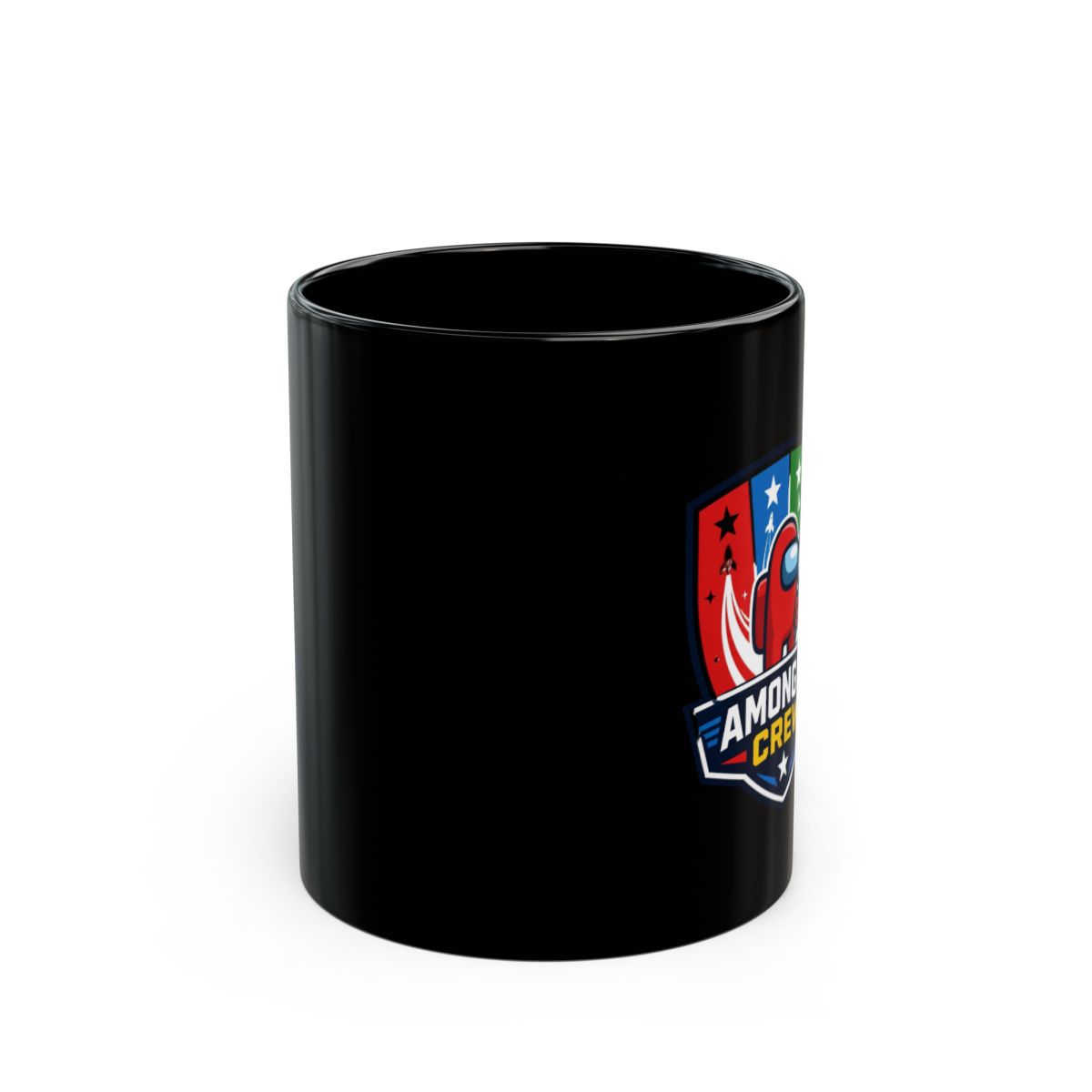 Among Us "Among Us Crew" Black Mug - Official mugs merchandise