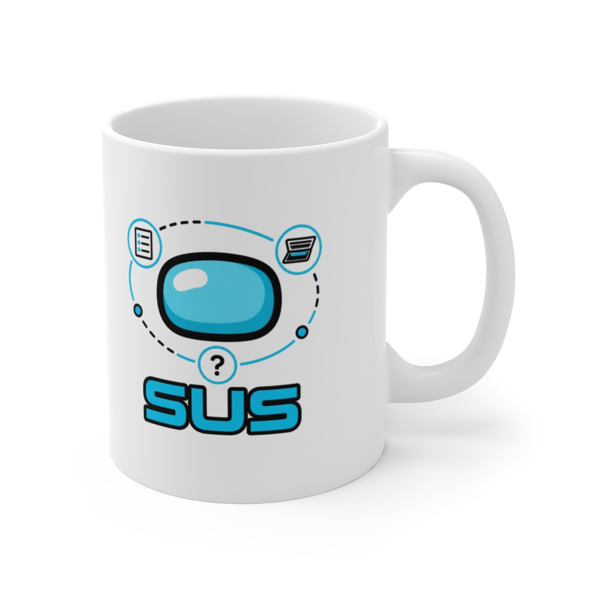 Among Us "Design 3" White Mug - Official mugs merchandise