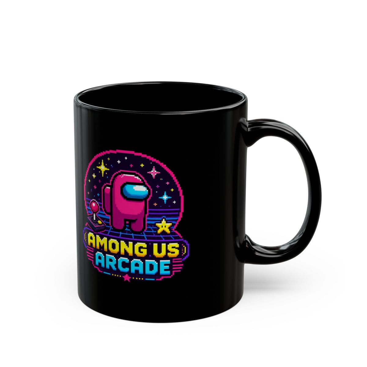Among Us "AMONG US ARCADE" Black Mug