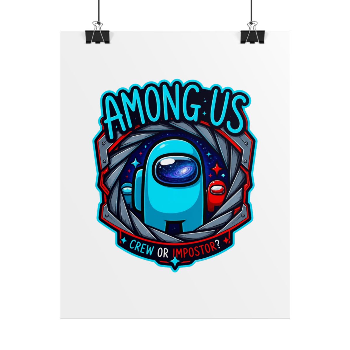 Among Us "AMONG US" Poster
