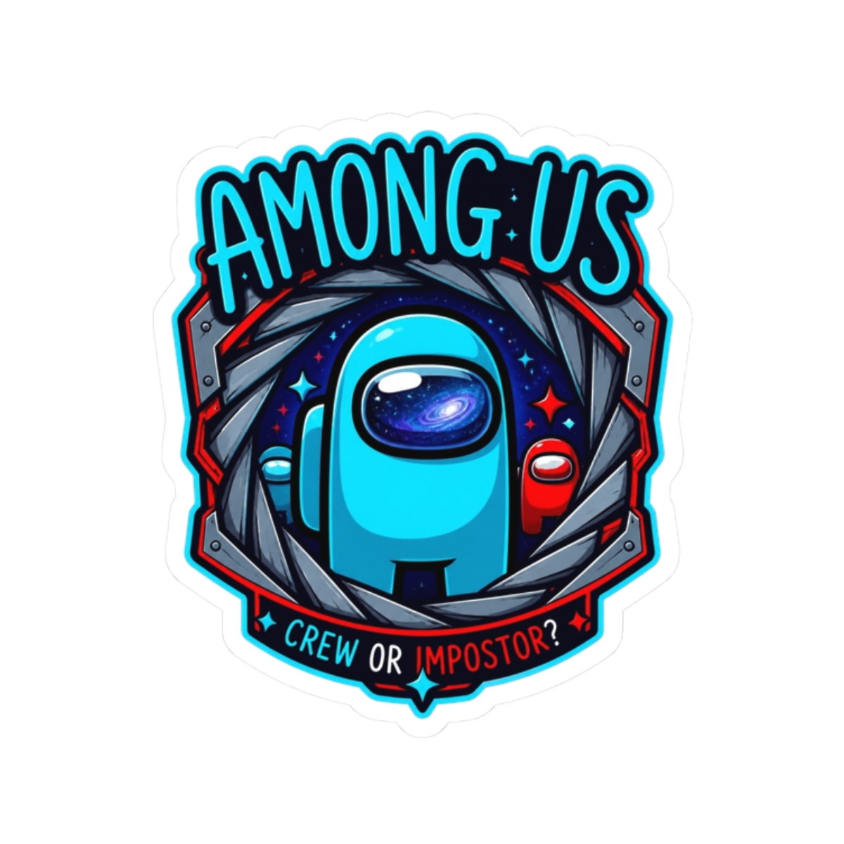 Among Us "AMONG US" Sticker - Official Stickers merchandise