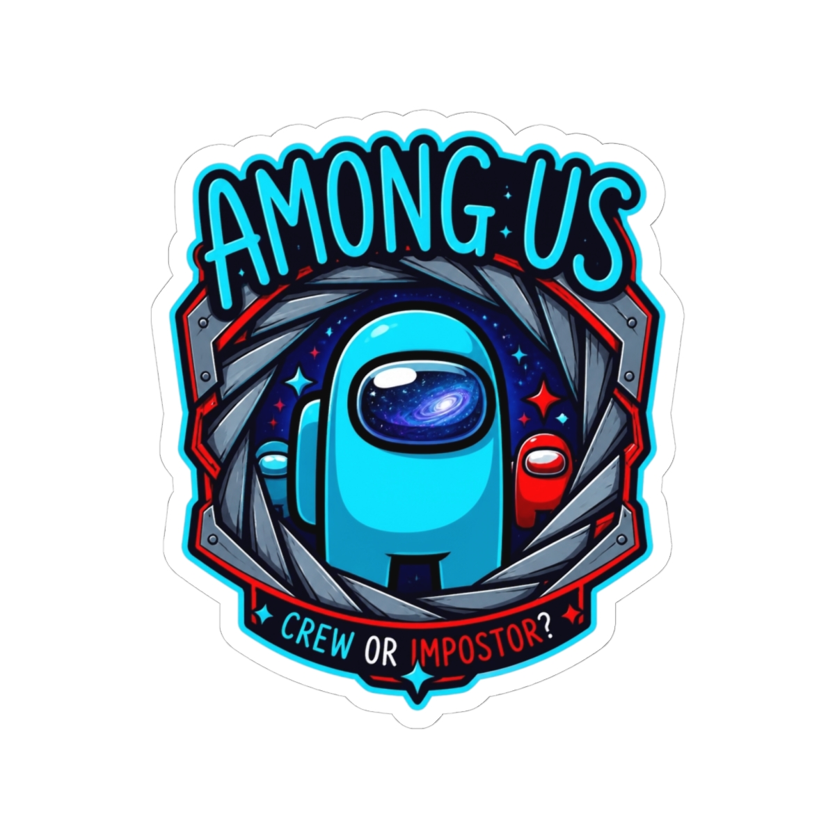 Among Us "AMONG US" Sticker