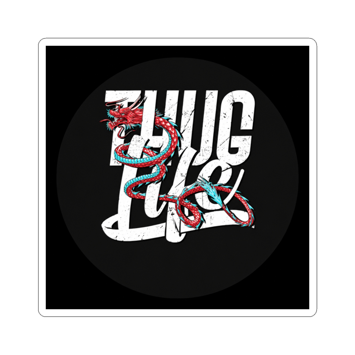 They walk among us classic round sticker - Official stickers merchandise