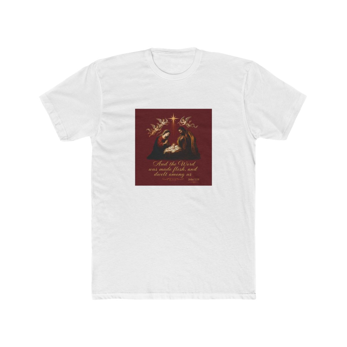And the Word was made flesh, and dwelt among us John 1:14 T Shirt - Official t-shirts merchandise