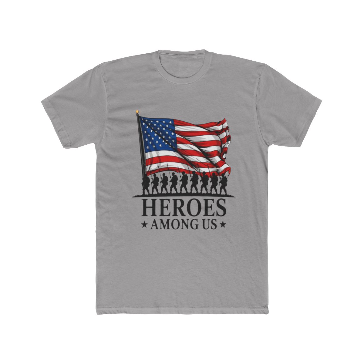 Pride In Heroes Among Us Military Tribute T Shirt - Official t-shirts merchandise