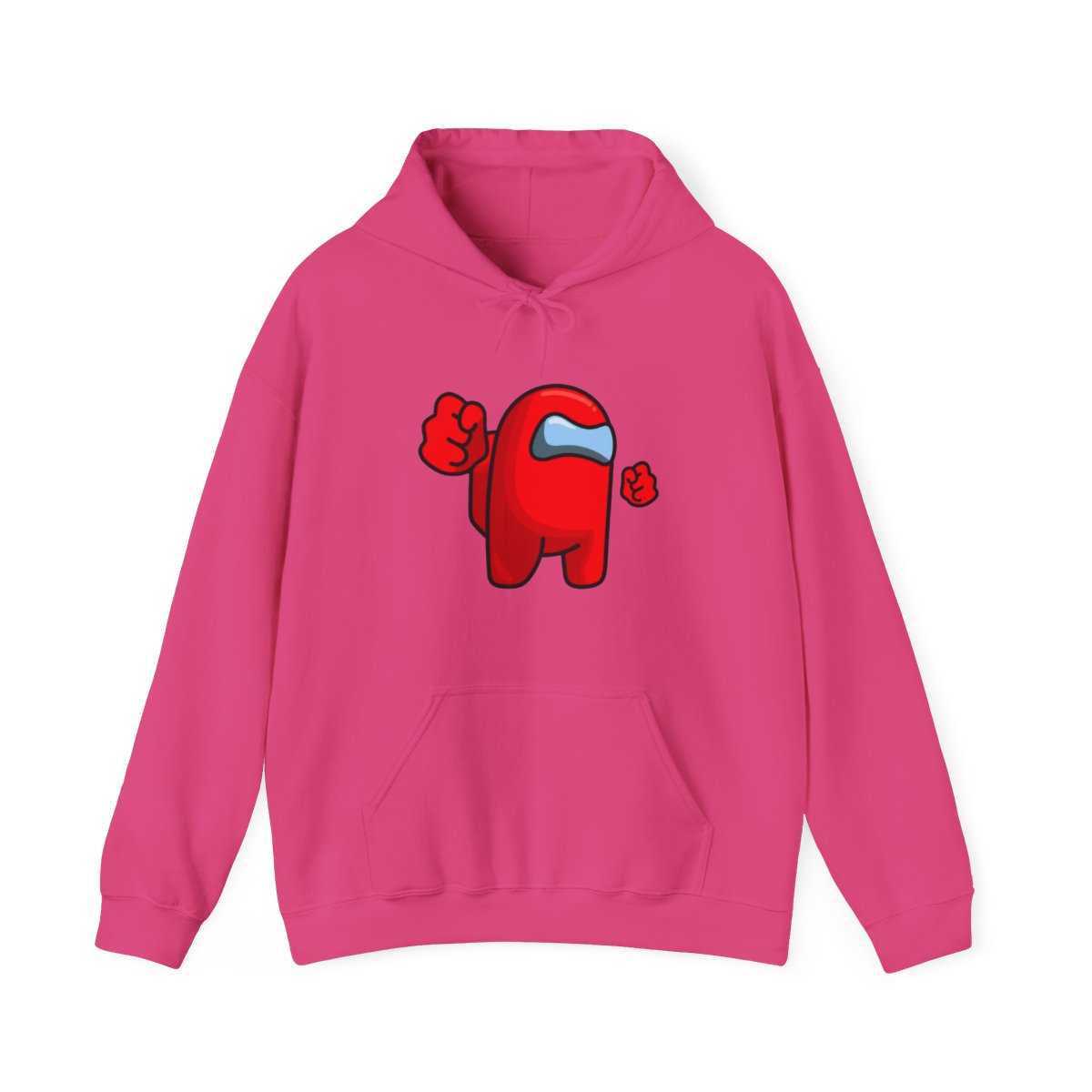 Red Among Us Crewmate – Funny Impostor Art for Among Us Fans and Gamers Hoodie — official Among Us Hoodies