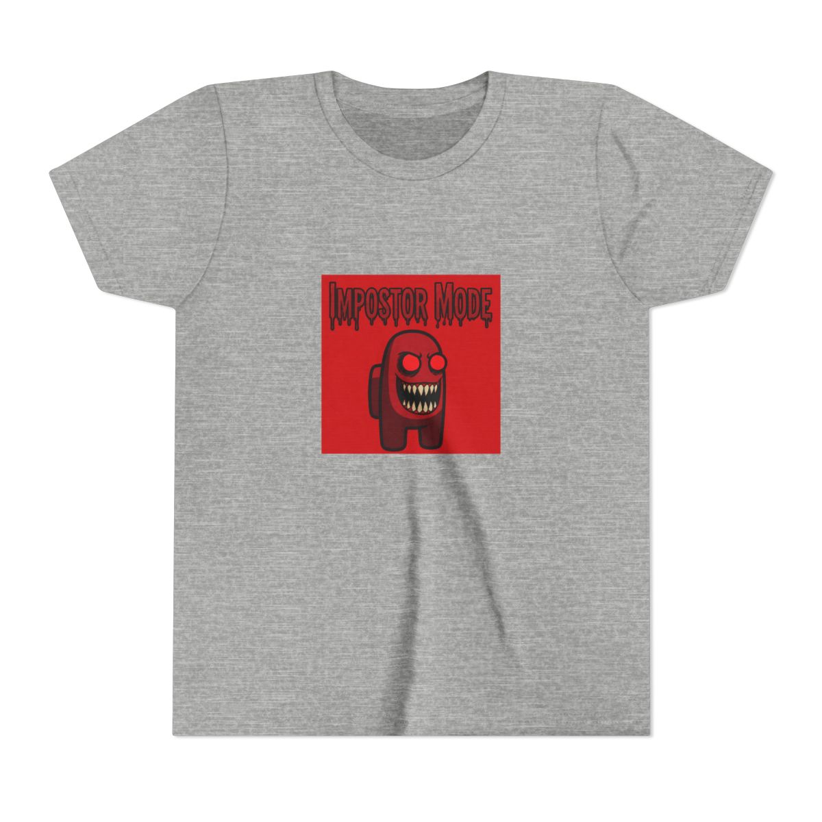 among us - impostor mode Kids T Shirt - alternate angle 4, merchandise