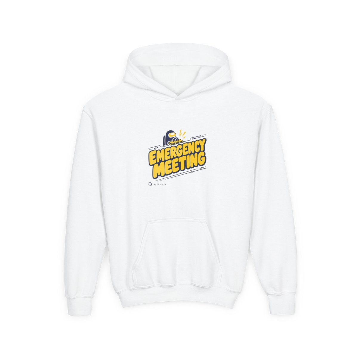 Among Us "Emergency Meeting" Kids Hoodie