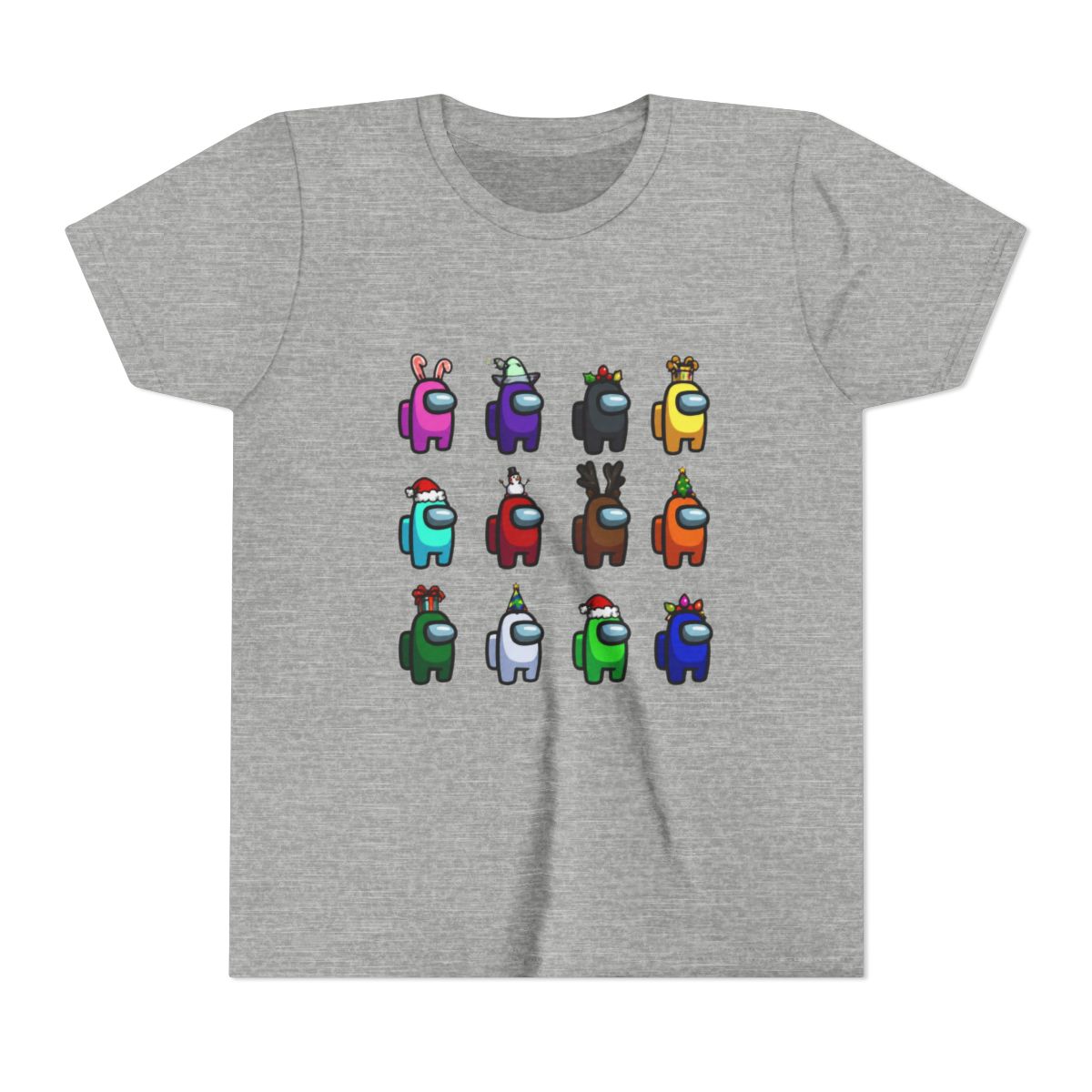 Among us Christmas many among us Kids T Shirt