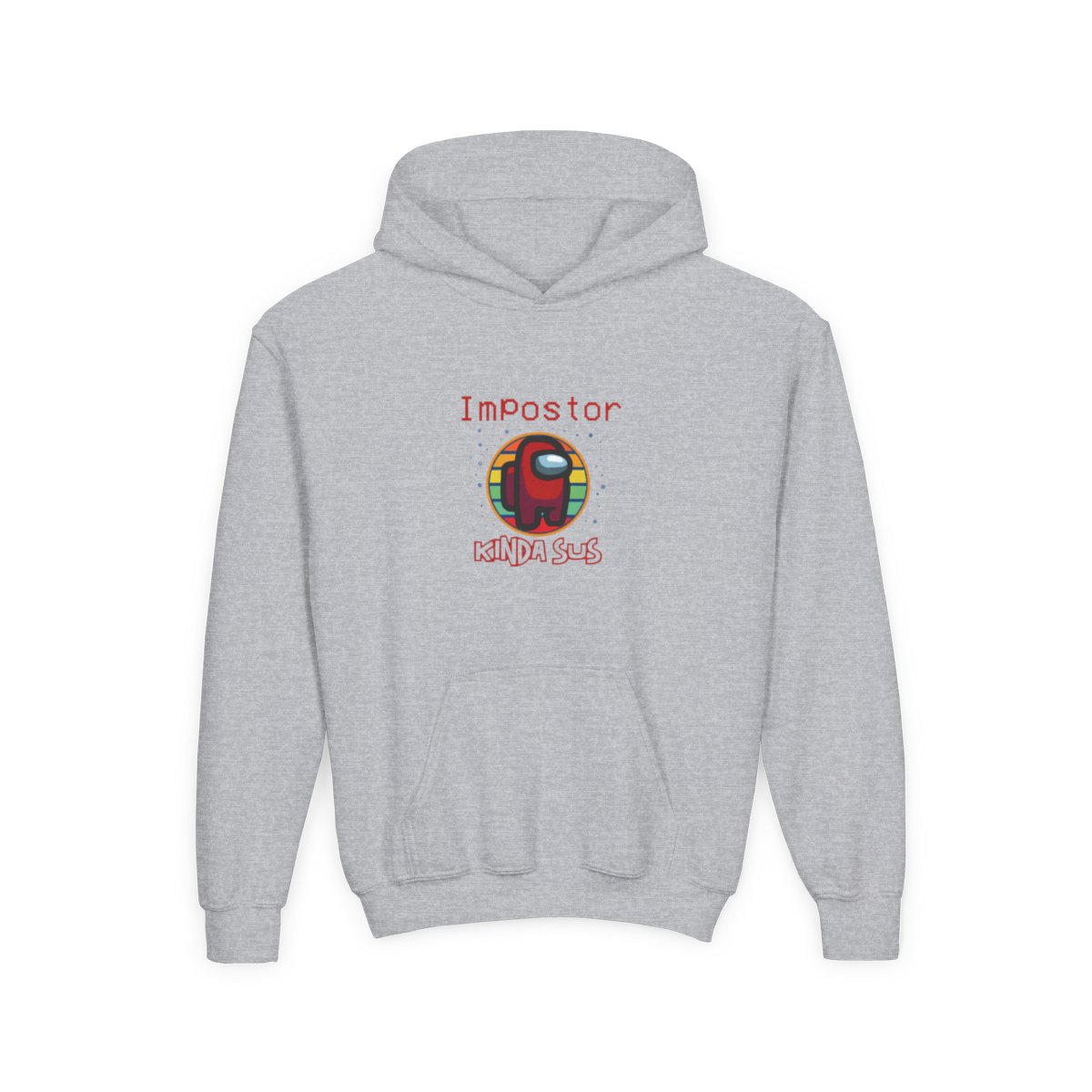 Impostor Among Us kinda sus Kids Hoodie